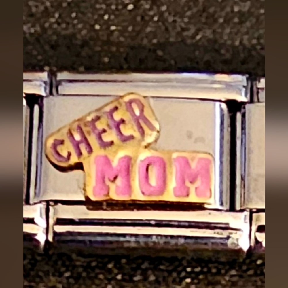 Cheer Mom Italian Charm